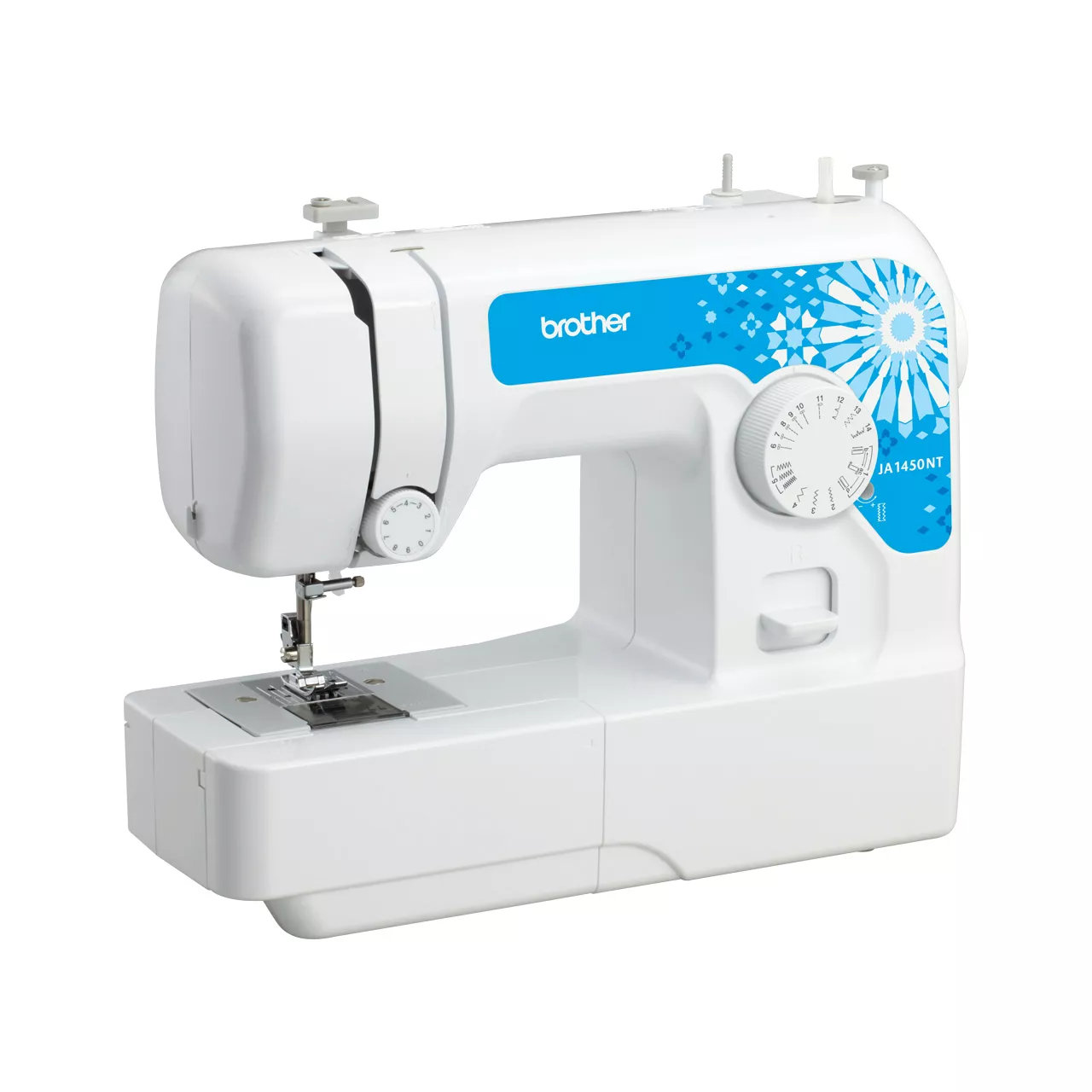 Brother JA1450NT Affordable Entry-level Sewing Machine – left-side view