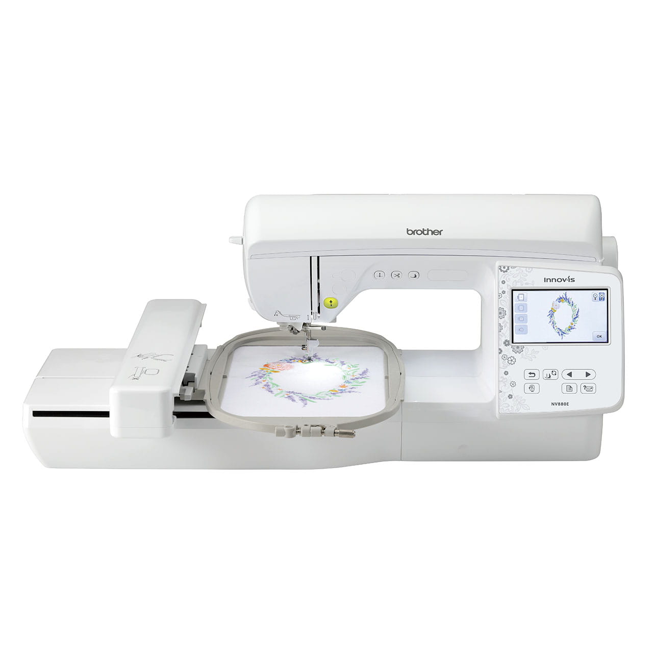 Brother Innov-is NV880E Value Packed Embroidery Machine – front view